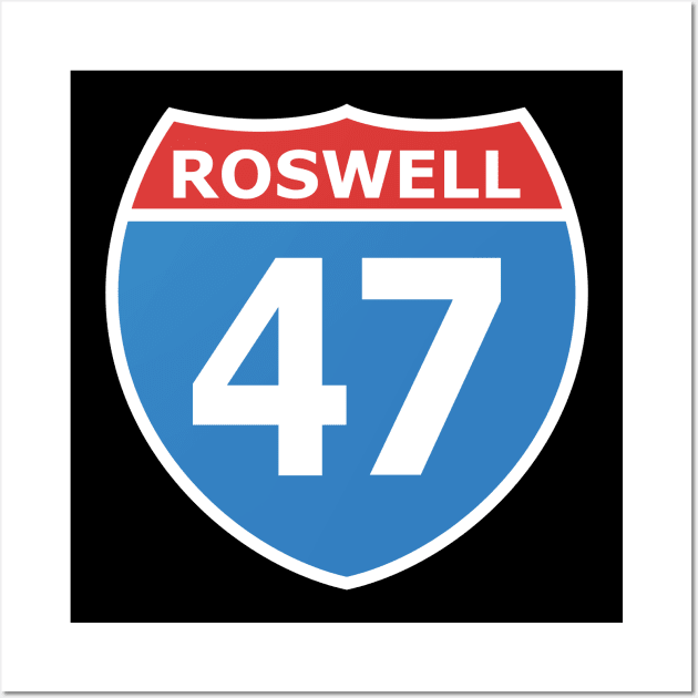 Roswell 47 Wall Art by reyacevedoart